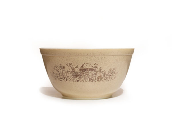 Forest Fancies Mushroom pyrex bowls set of two