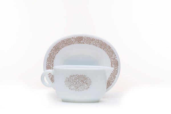 Pyrex Corning Woodlands Gravy Boat